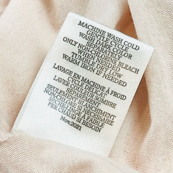 Z SUPPLY • Classic Light Pink Crewneck Short Sleeve Tee - Picture 9 of 12